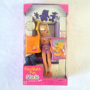 Barbie STACIE Flashlight Fun Stacie & Pooh (1997)